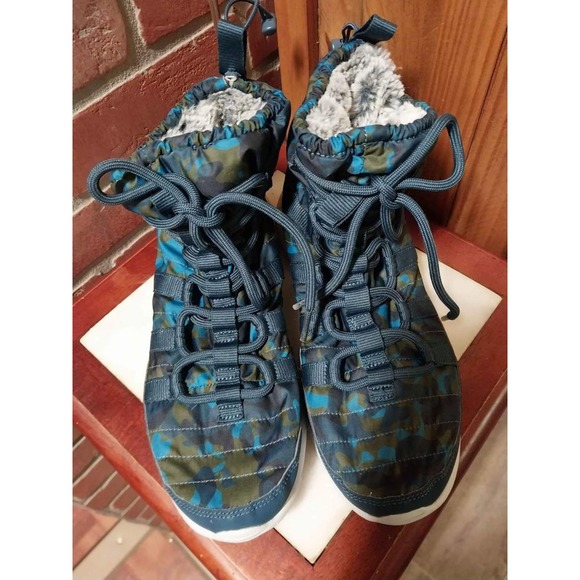 Nike Other - Nike Roshe One Hi Print. Squadron Blue/Brigade Blue/Carbon Green Mens Size 10
